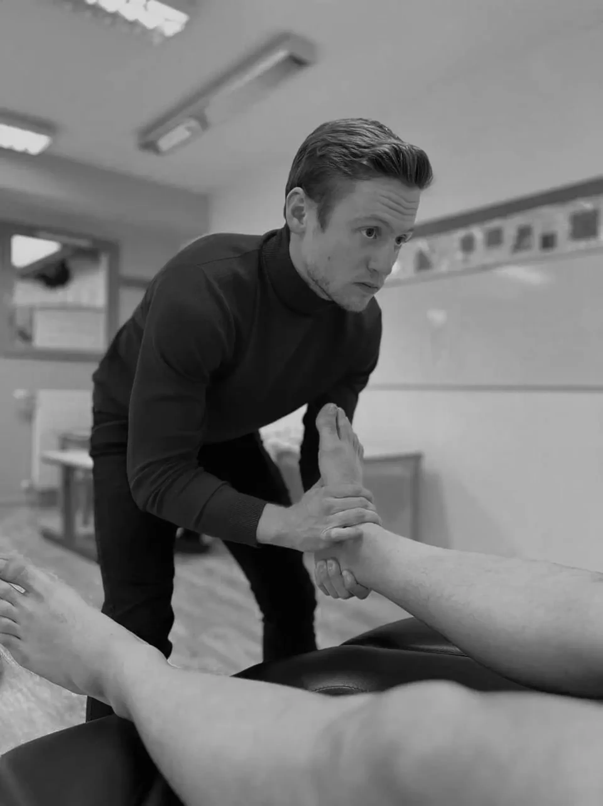 Manipulation du pied - Technique de massage thérapeutique à Tassin la Demi-Lune